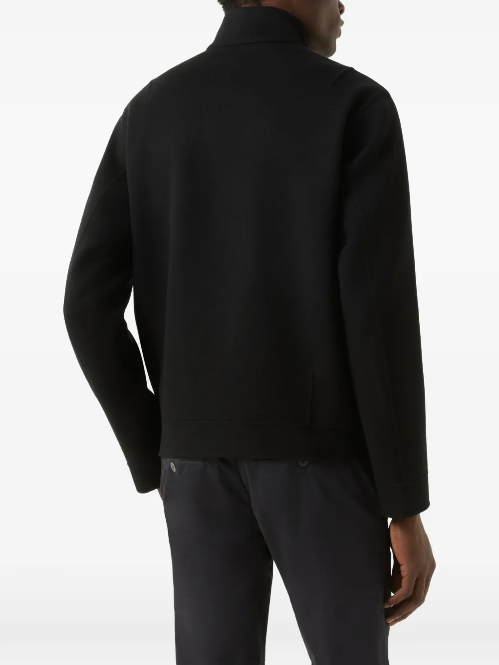 BOGNER Brice double-faced wool jacket Zwart