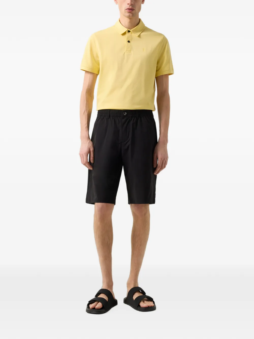 BOGNER Marc elasticated-waist shorts Zwart