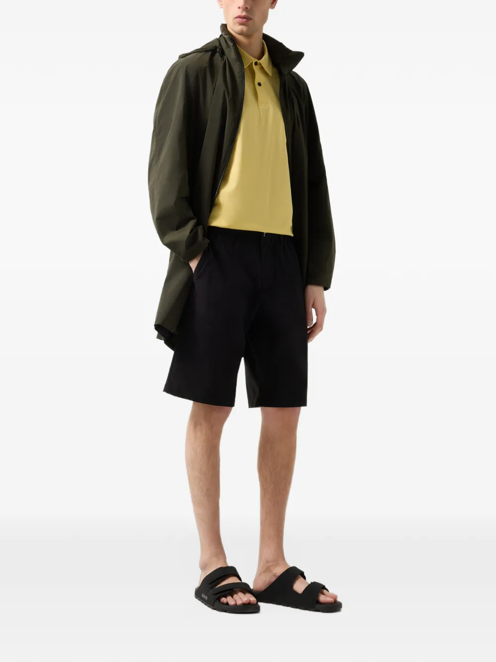 BOGNER Marc elasticated-waist shorts Zwart