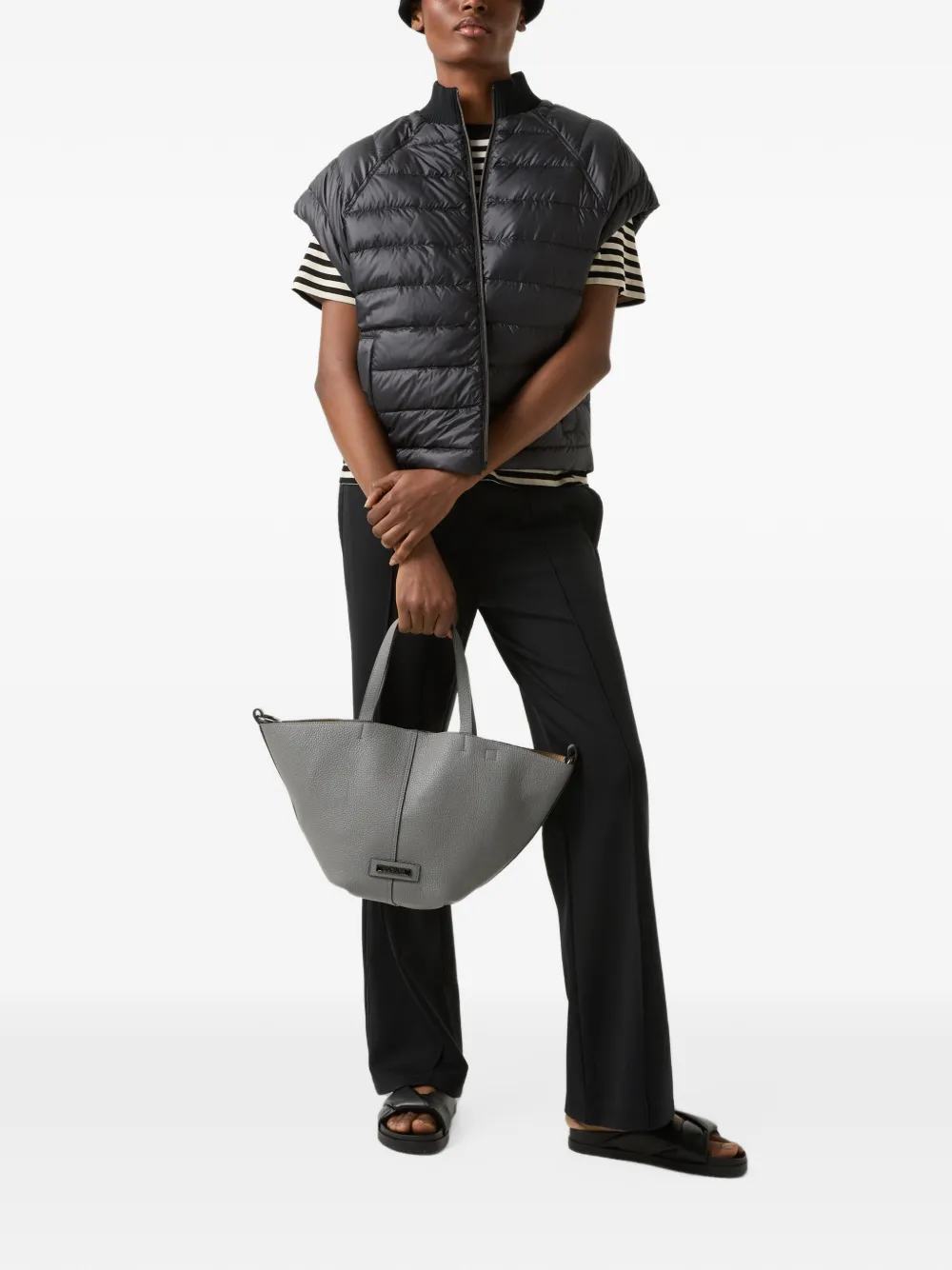 BOGNER Nahla quilted gilet Zwart
