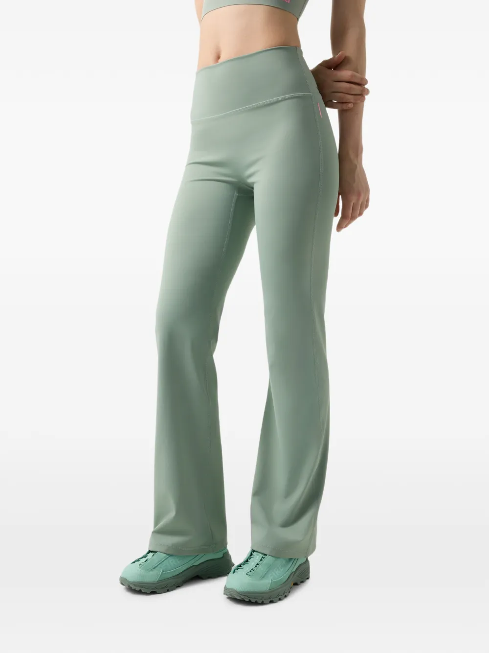 BOGNER FIRE+ICE Lathi flared-leg leggings Groen