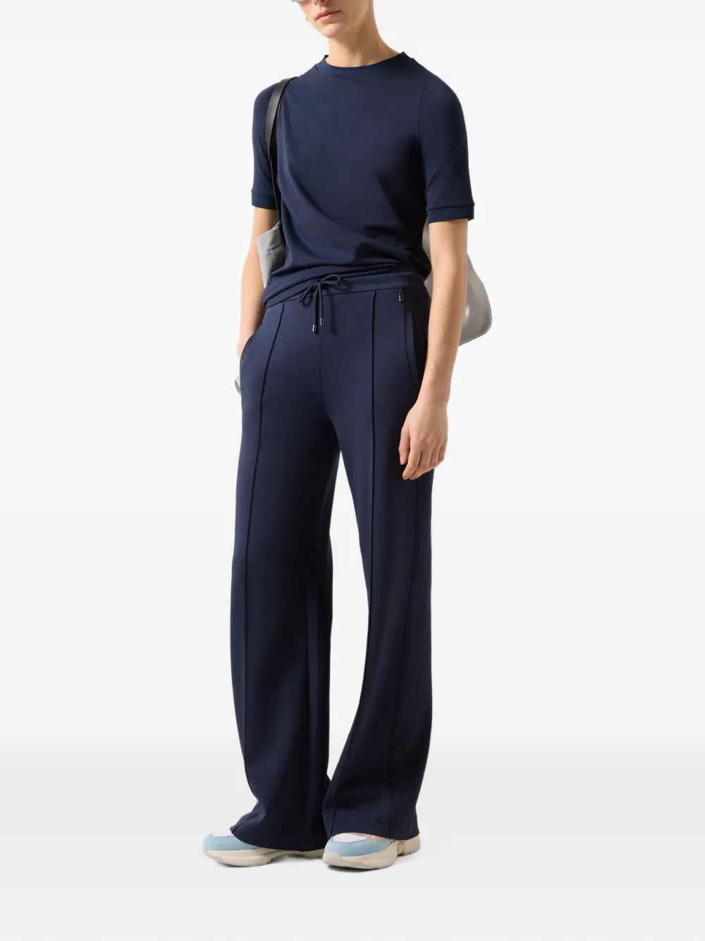 BOGNER Alexi crew-neck T-shirt Blauw