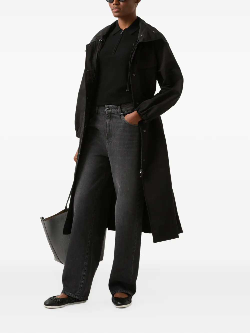 BOGNER Bina barrel-fit jeans Grijs