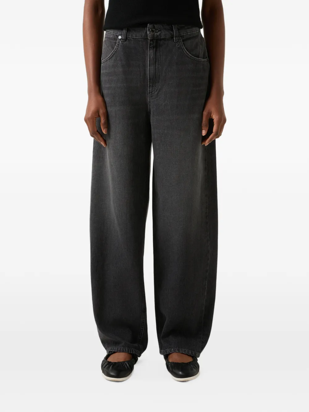 BOGNER Bina barrel-fit jeans Grijs