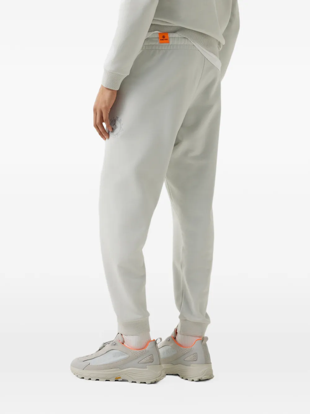 BOGNER FIRE+ICE Fadi logo-embroidered track pants Grijs