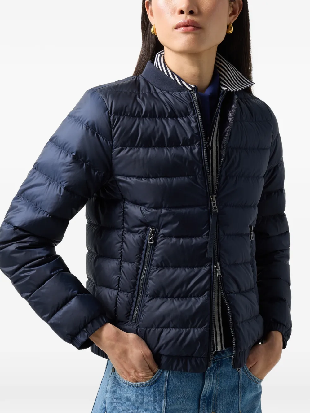 BOGNER Marybel quilted jacket Blauw
