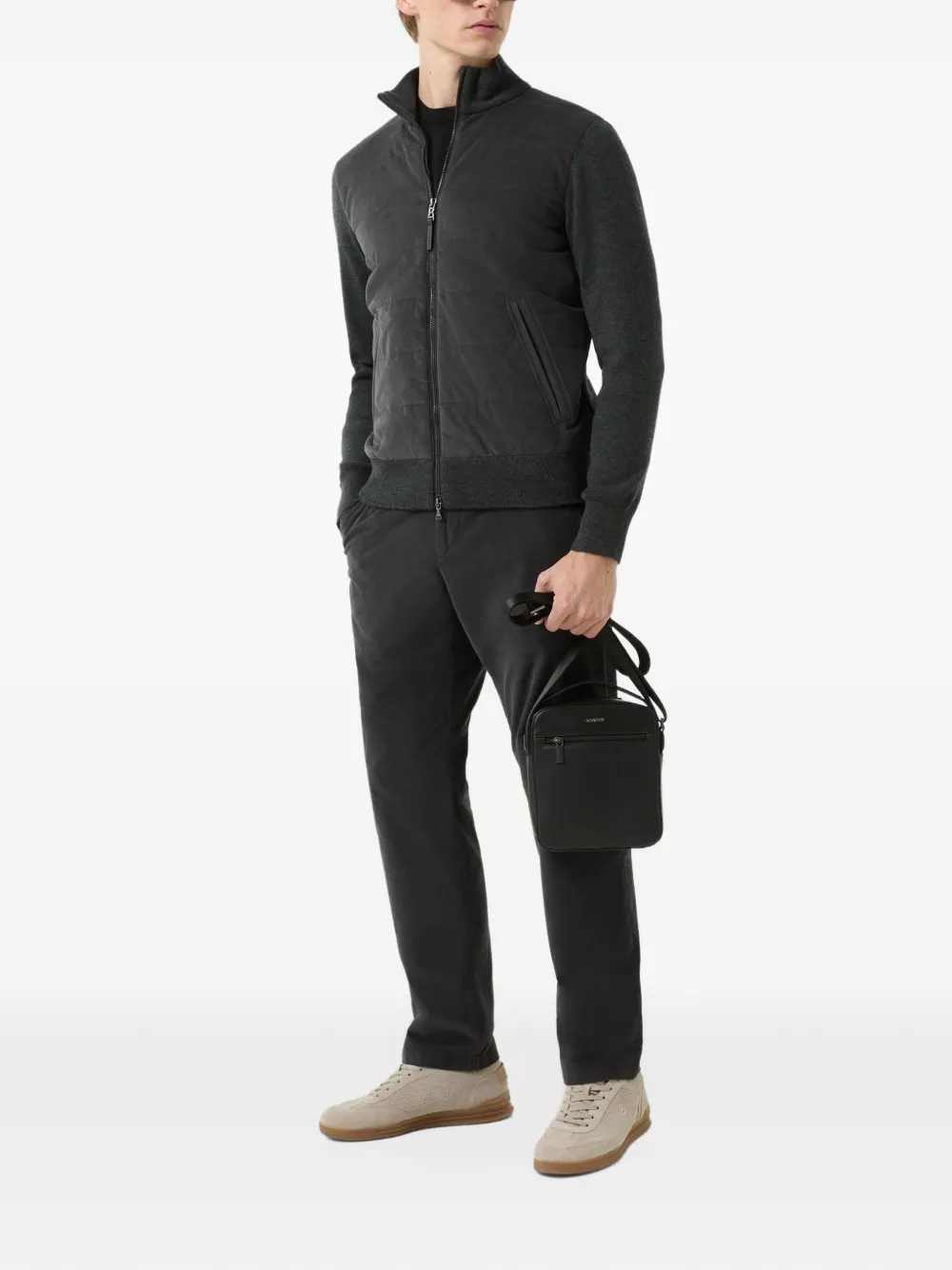 BOGNER Ole crew-neck sweater Zwart