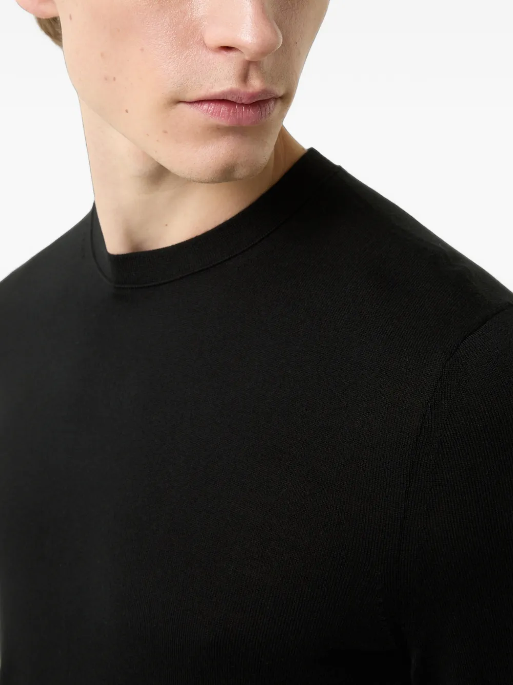 BOGNER Ole crew-neck sweater Zwart