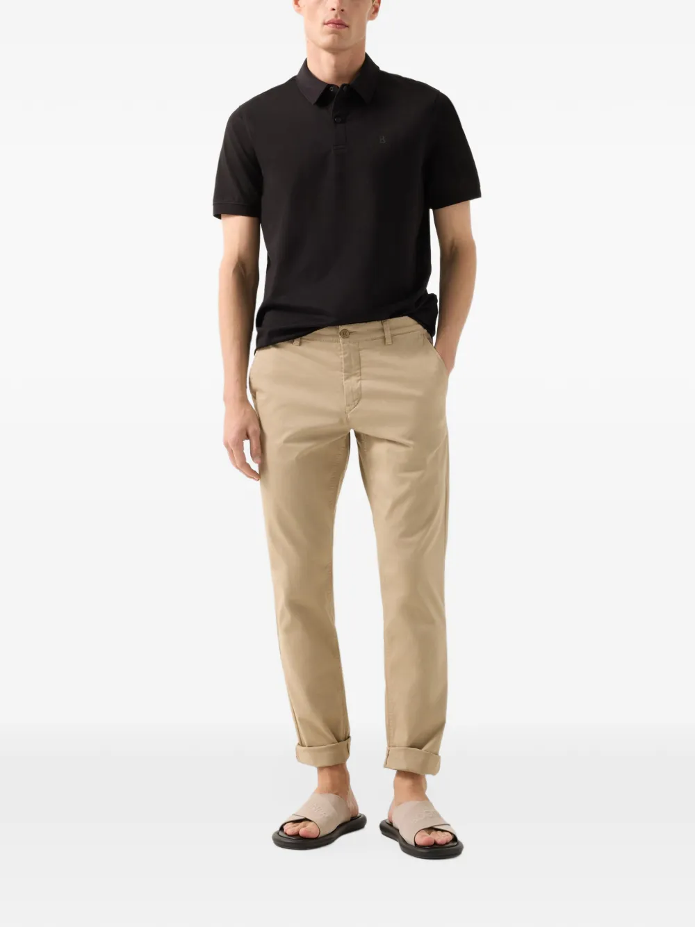 BOGNER Timo short-sleeve polo shirt Zwart