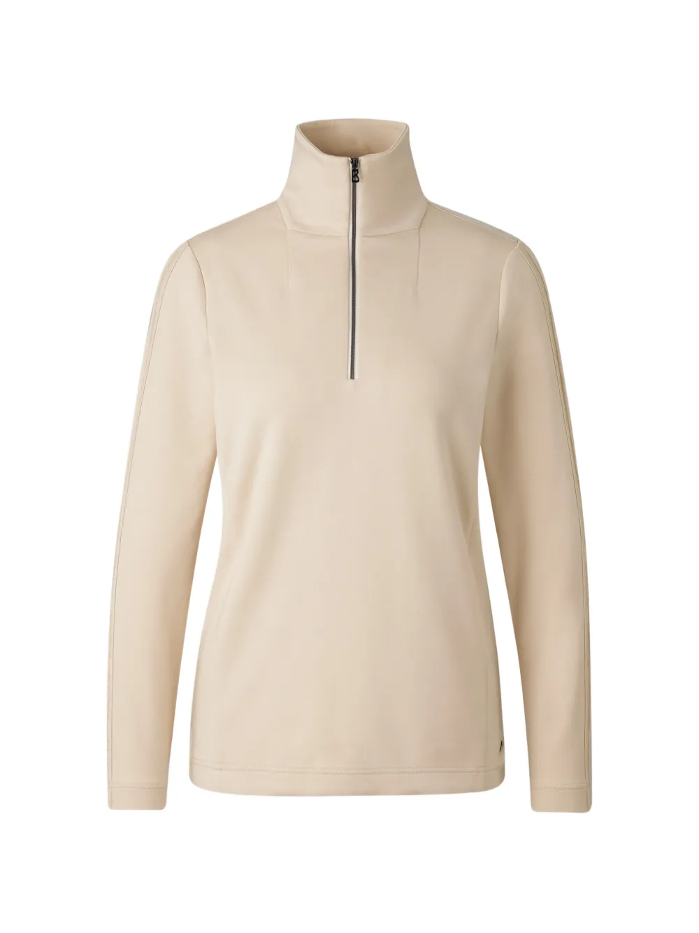BOGNER sweat Nadja à col zippé et bande à logo - Tons neutres BOGNER sweat Nadja à col zippé et bande à logo - Tons neutres
