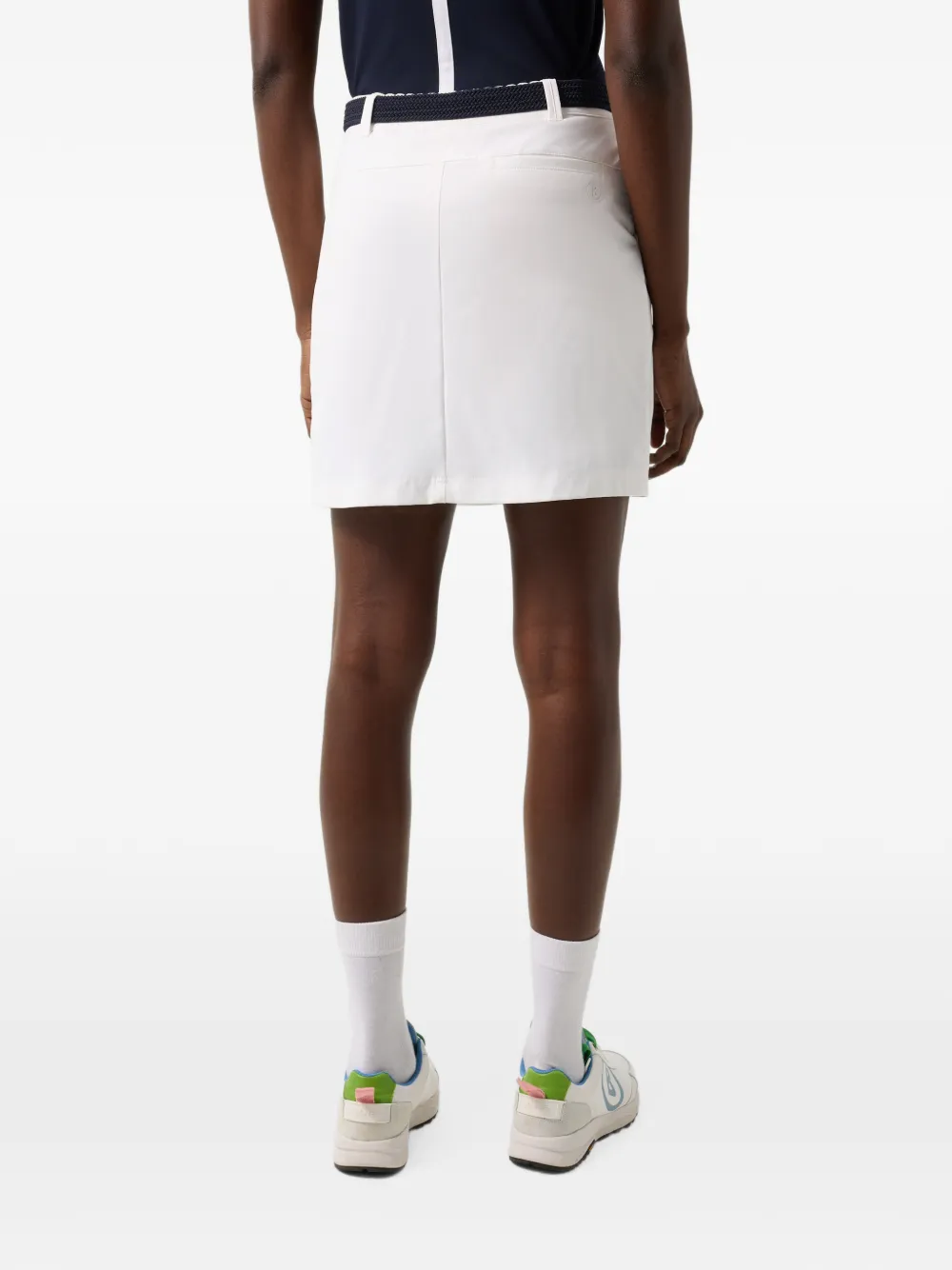 BOGNER Milia pleated mini shorts Wit