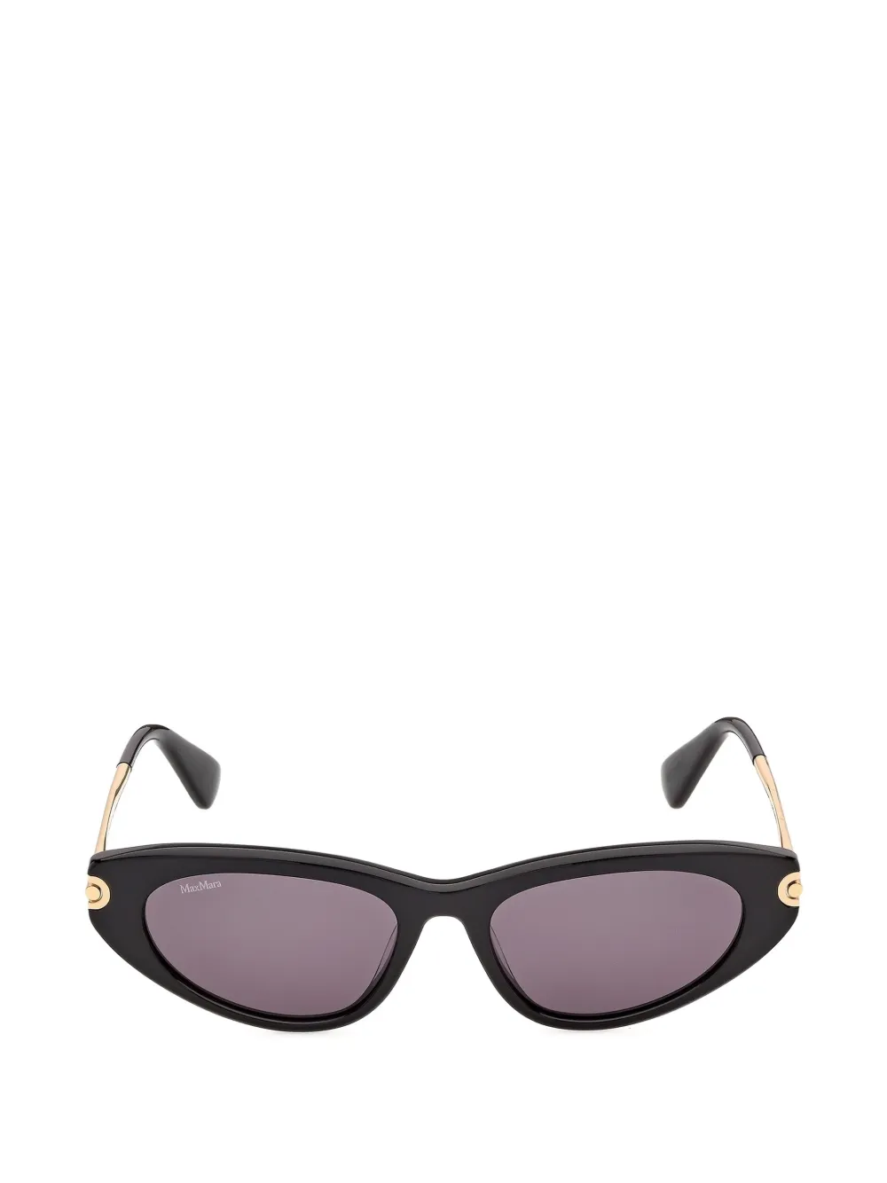 Max Mara Eyewear Zonnebril met cat-eye montuur Zwart