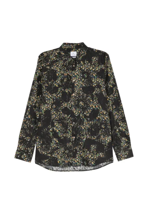 Paul Smith floral-print long-sleeve shirt