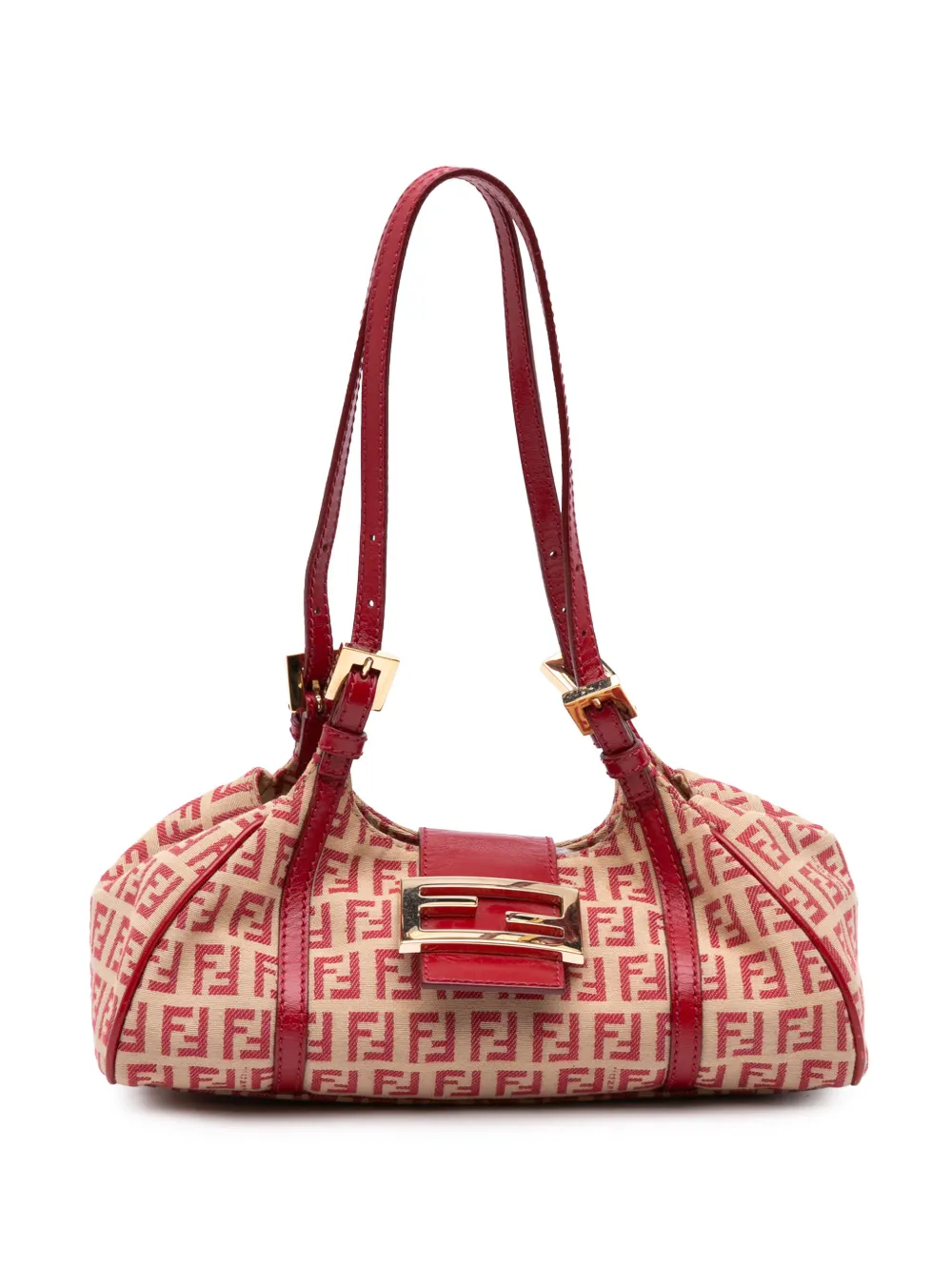 Fendi Pre-Owned 2000-2010 Zucchino Canvas Sporty shoulder bag - Neutrals
