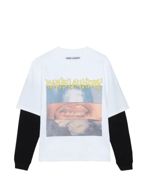 Paris Laundry Alice graphic-print layered T-shirt