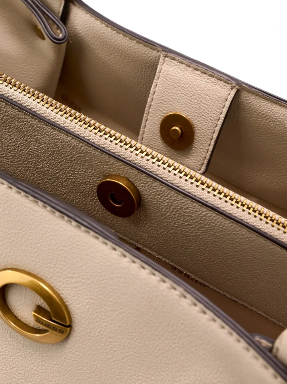 GUESS USA Allegra tote bag Beige