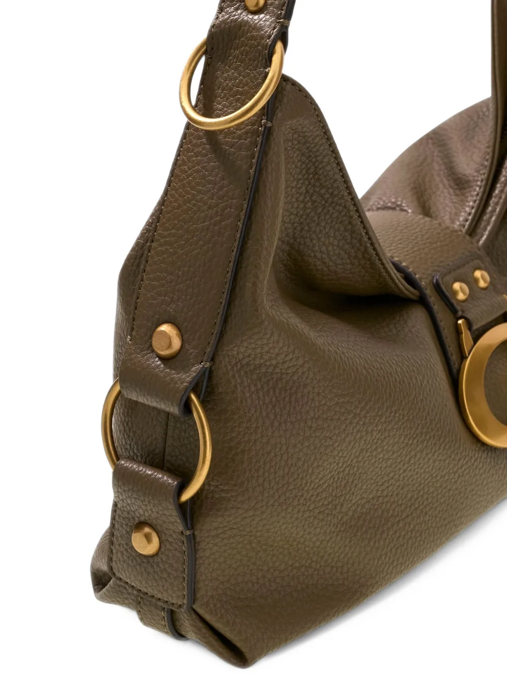 GUESS USA Camden medium shoulder bag Groen