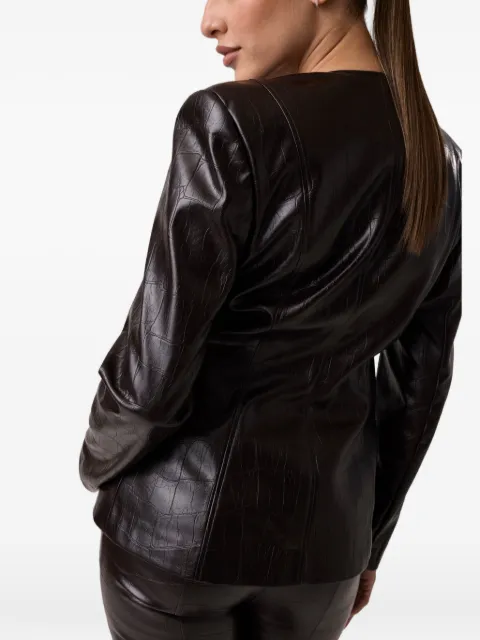 MARCIANO by GUESS faux leather blazer