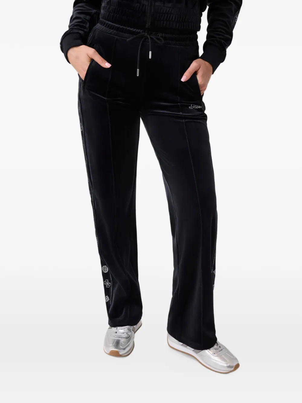 GUESS USA skinny sweatpants - Schwarz