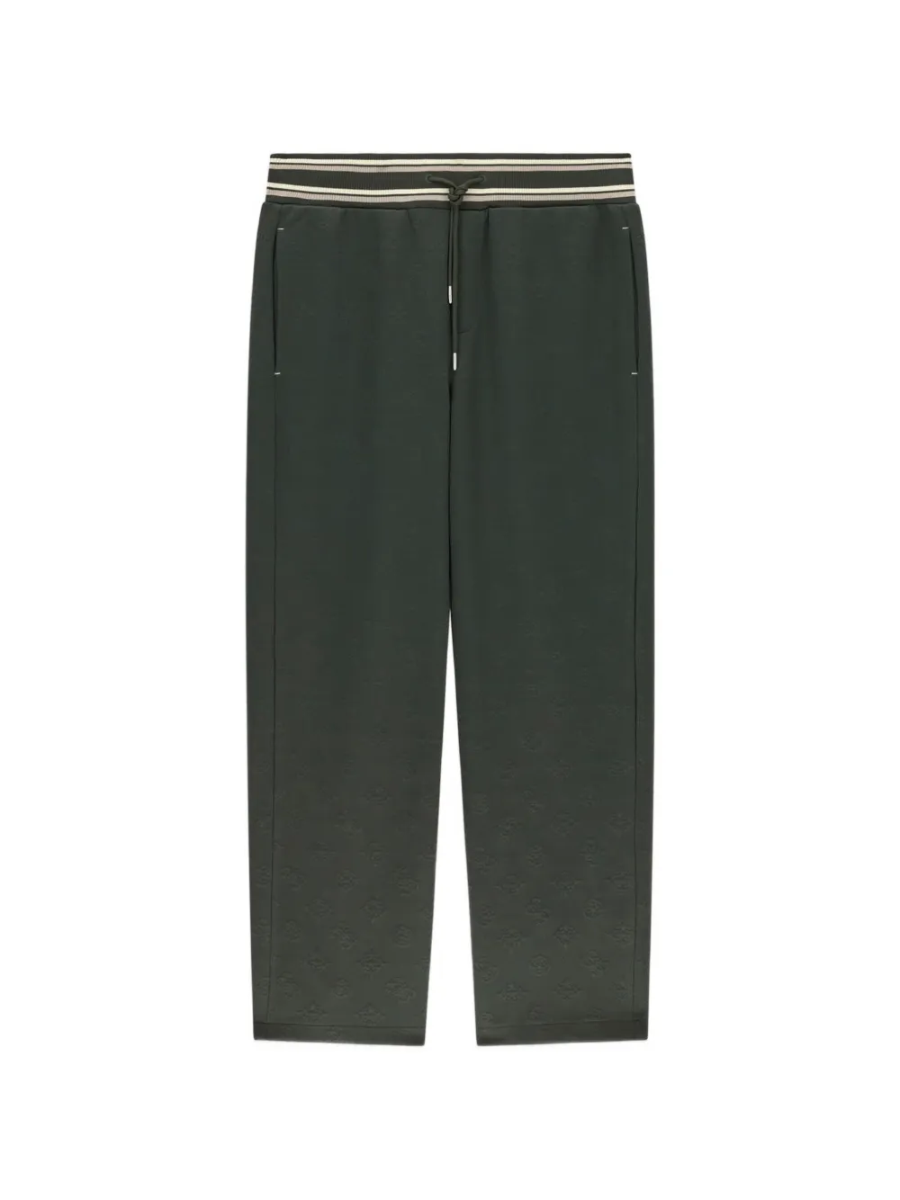GUESS USA cotton-blend joggers - Verde