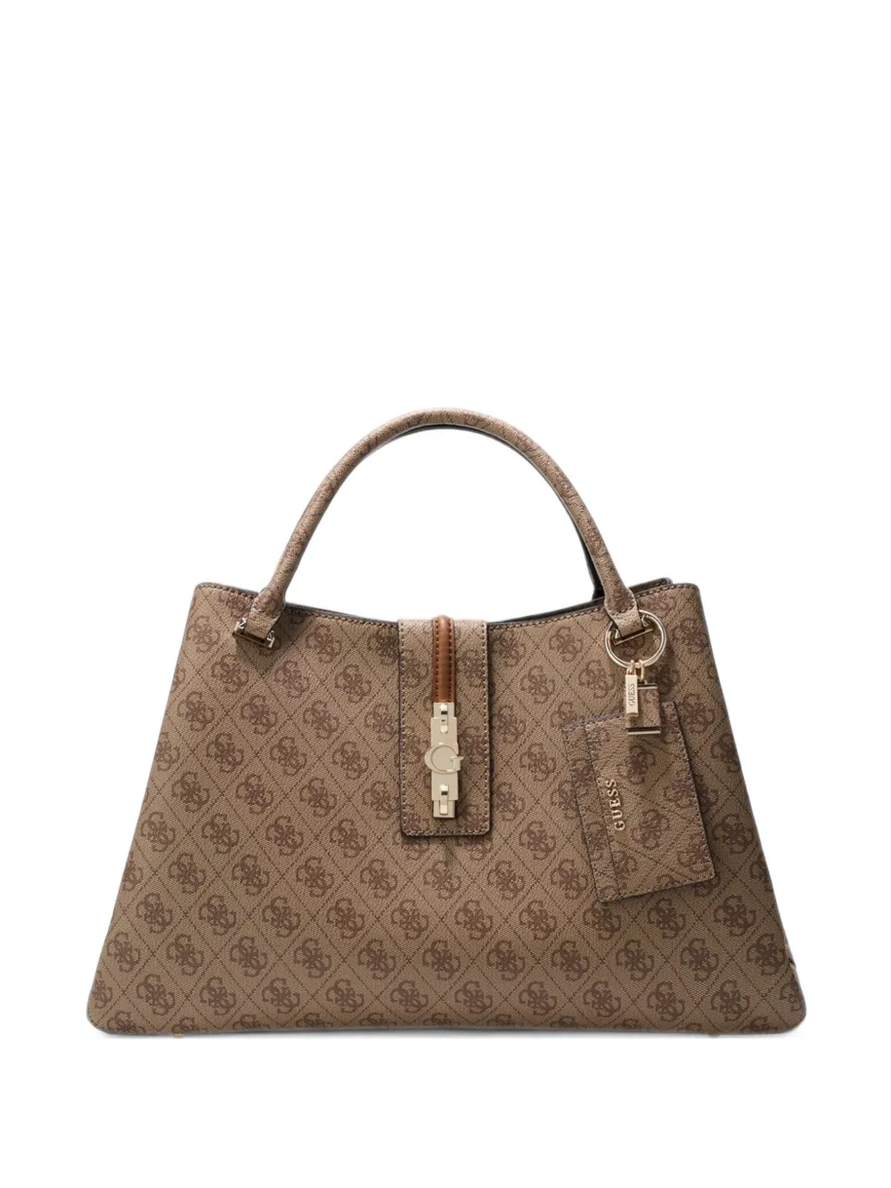 GUESS USA Yvonne logo tote bag - Nude