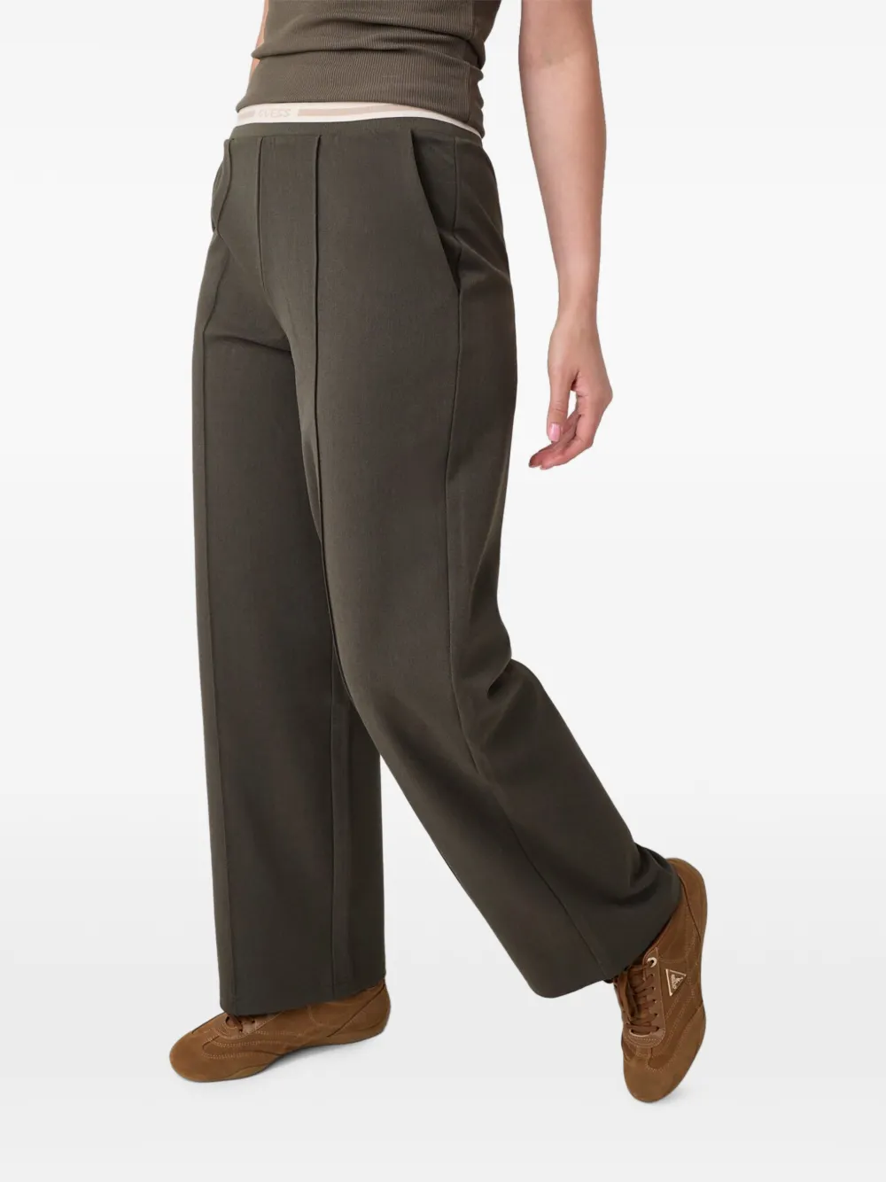 GUESS USA viscose-blend joggers - Grün