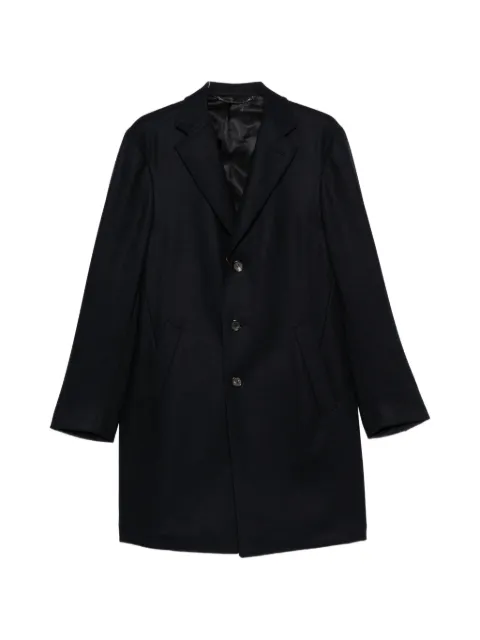 Canali single-breasted wool coat