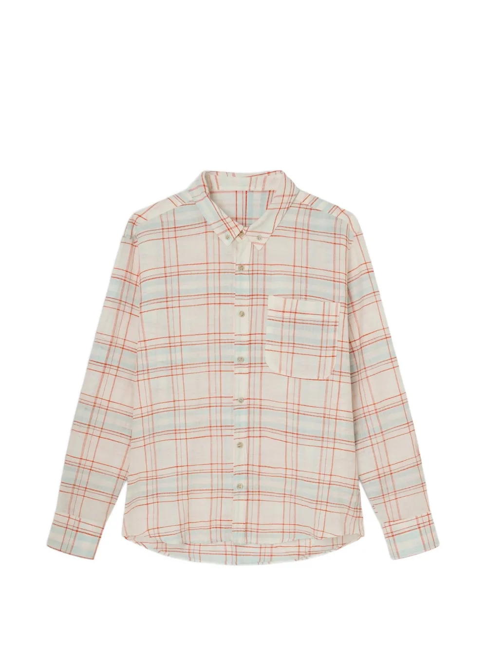 Gimaguas Jeremy checked shirt - Weiß