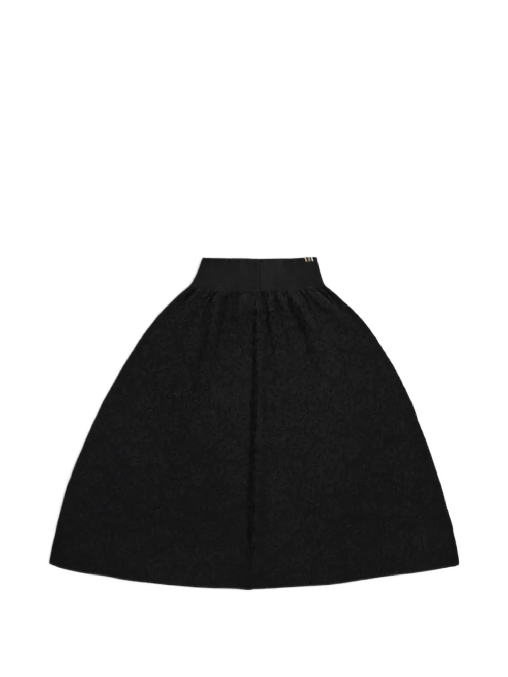 extreme cashmere jupe mi-longue Kelly en dentelle - Noir extreme cashmere jupe mi-longue Kelly en dentelle - Noir