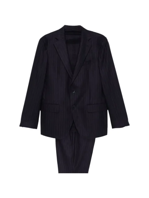 LUIGI BIANCHI MANTOVA pinstripe-pattern single-breasted suit