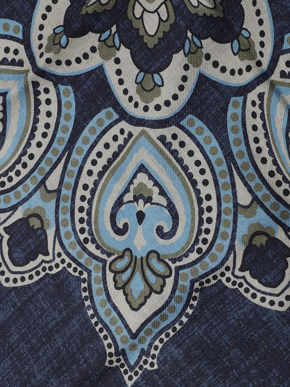 Altea paisley-print scarf Blauw