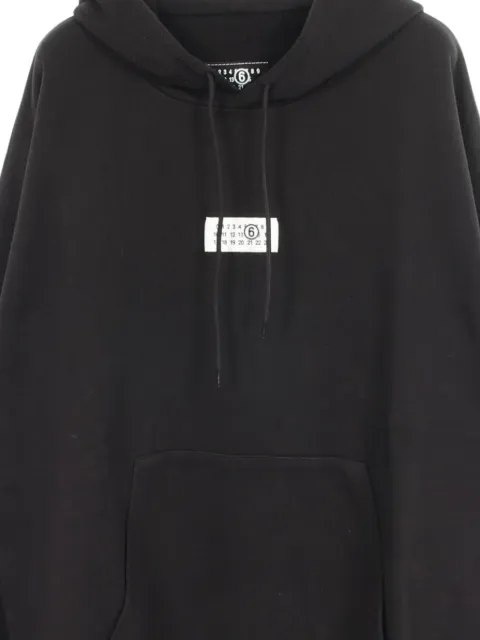 MM6 Maison Margiela 2020's Numbering logo hoodie