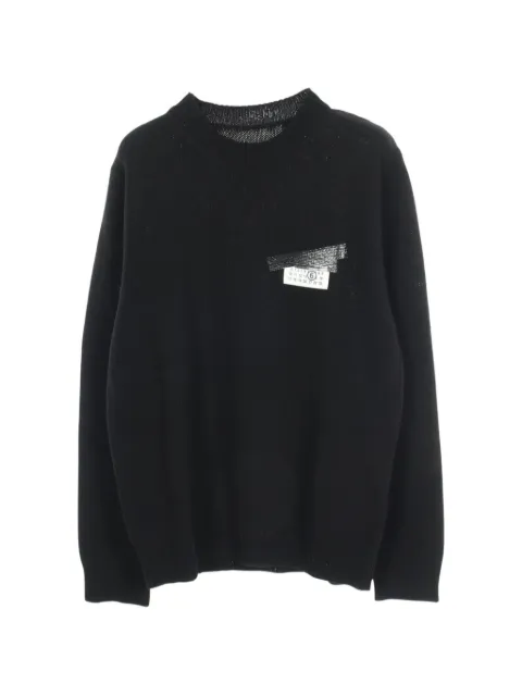 MM6 Maison Margiela 2020s Numeric-logo sweater