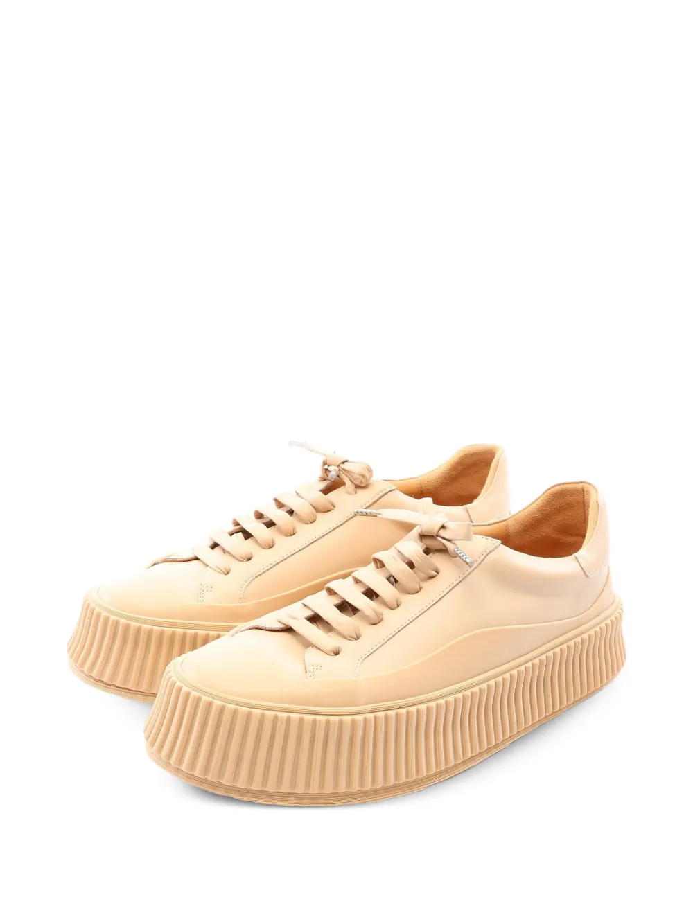 Jil Sander Pre-Owned 2020s platform sneakers - Toni neutri