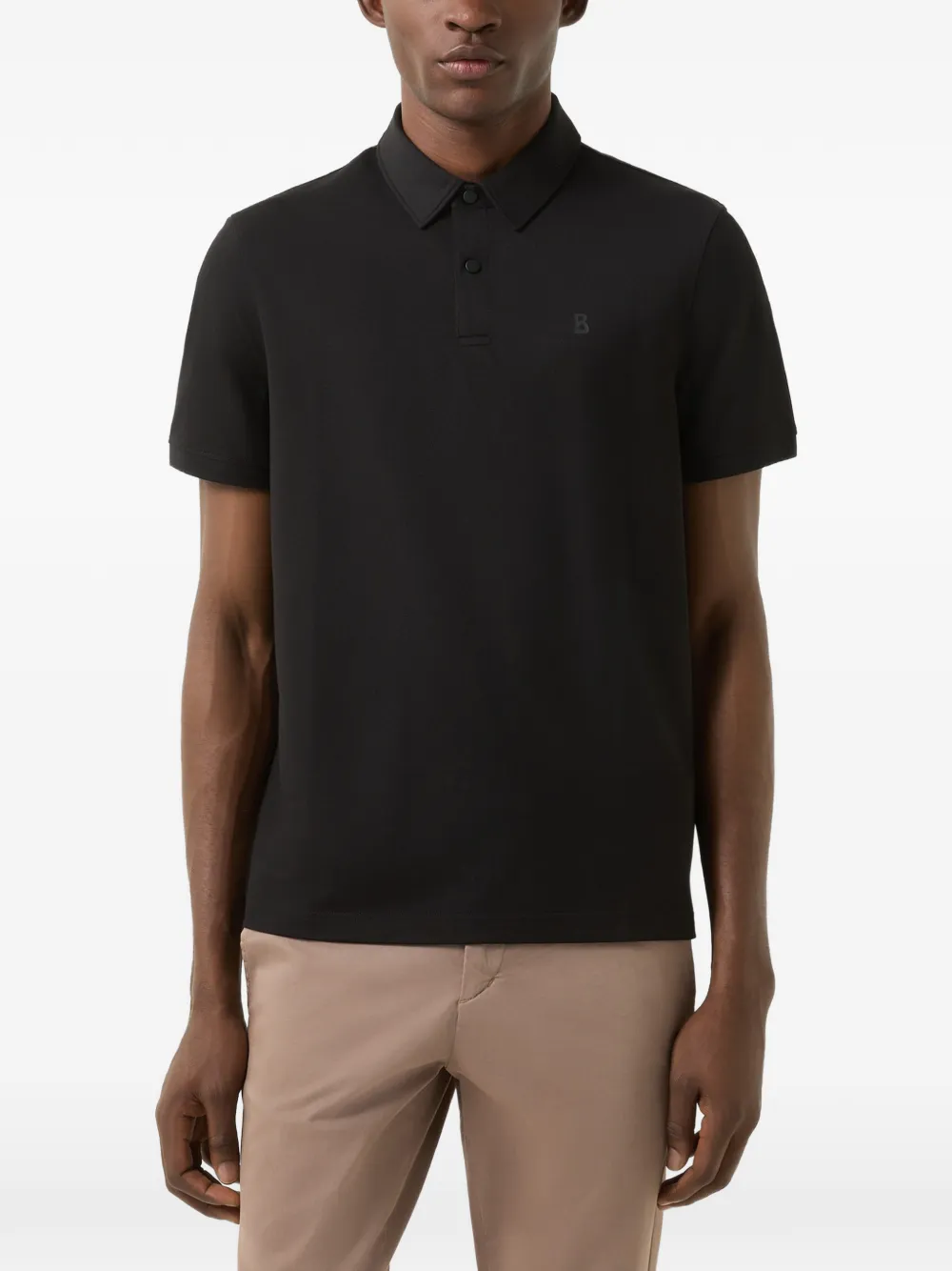 BOGNER Timo piqué polo shirt Zwart