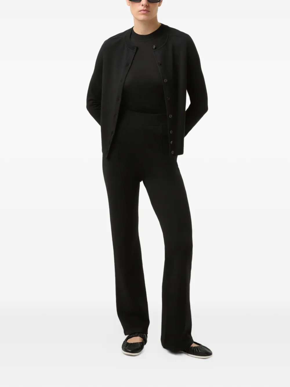 BOGNER Ilma button-up cardigan Zwart