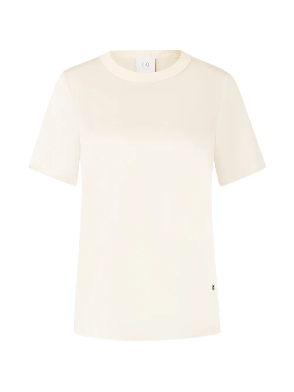 BOGNER Dylan satin T-shirt Beige