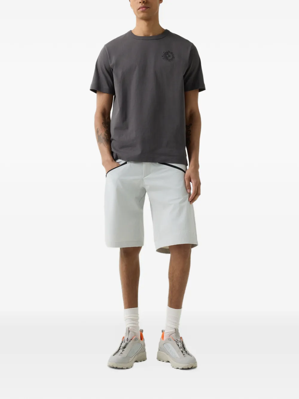 BOGNER FIRE+ICE Lino logo-print t-shirt Grijs