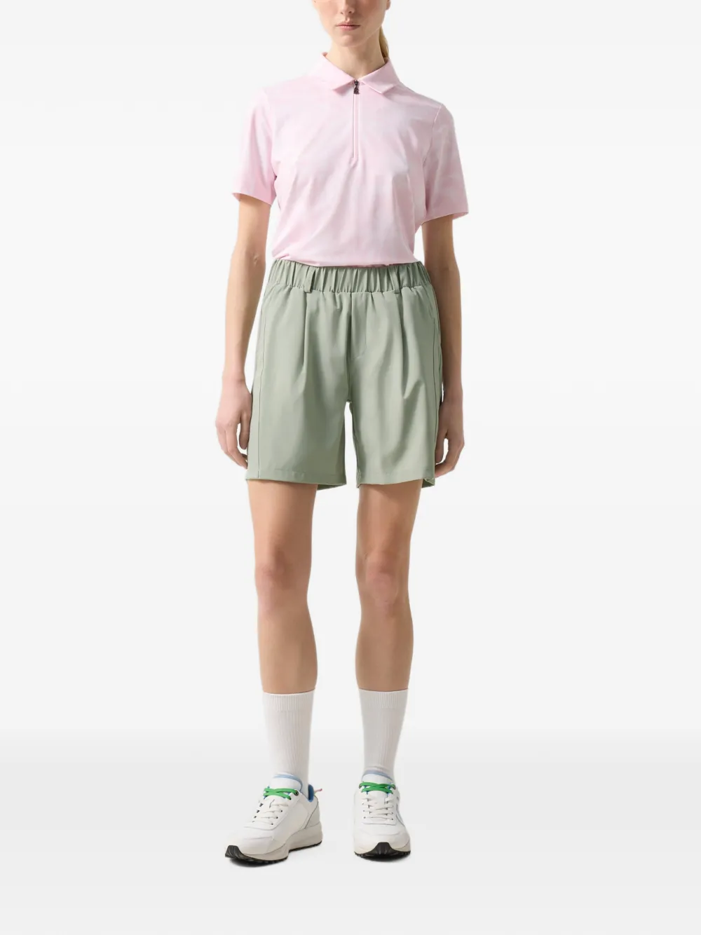 BOGNER Kary pleated performance shorts Groen