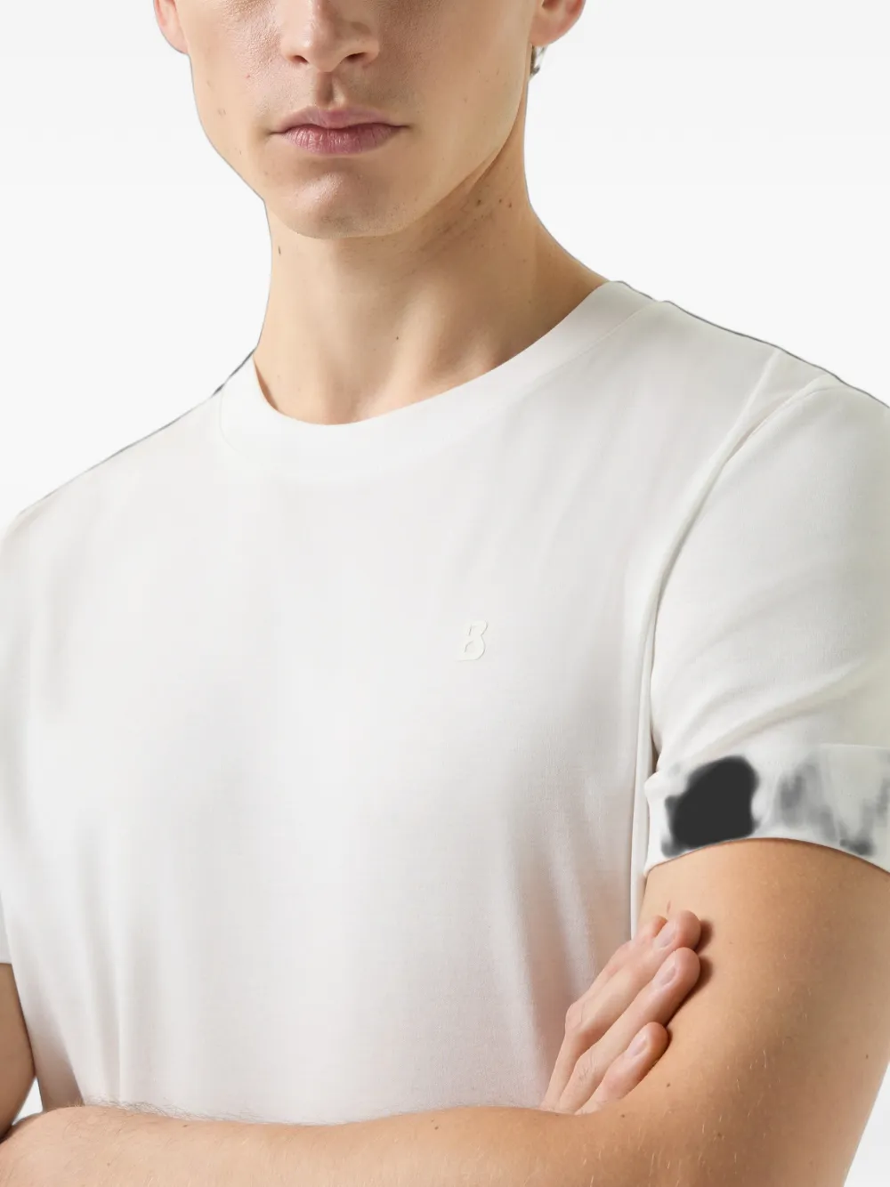 BOGNER Ryan logo-embroidered T-shirt Wit