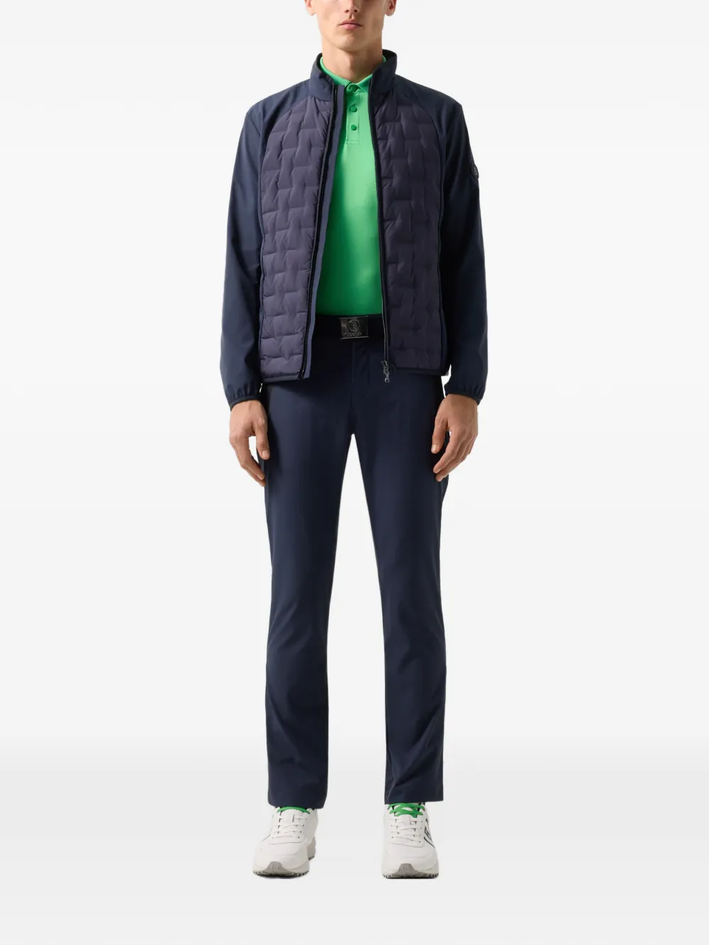 BOGNER Dajan quilted hybrid jacket Blauw
