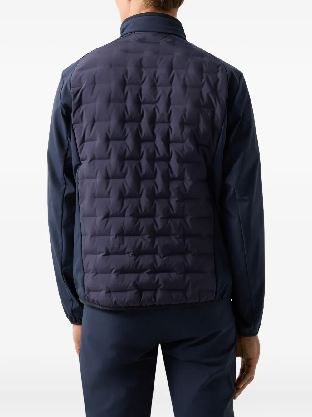 BOGNER Dajan quilted hybrid jacket Blauw