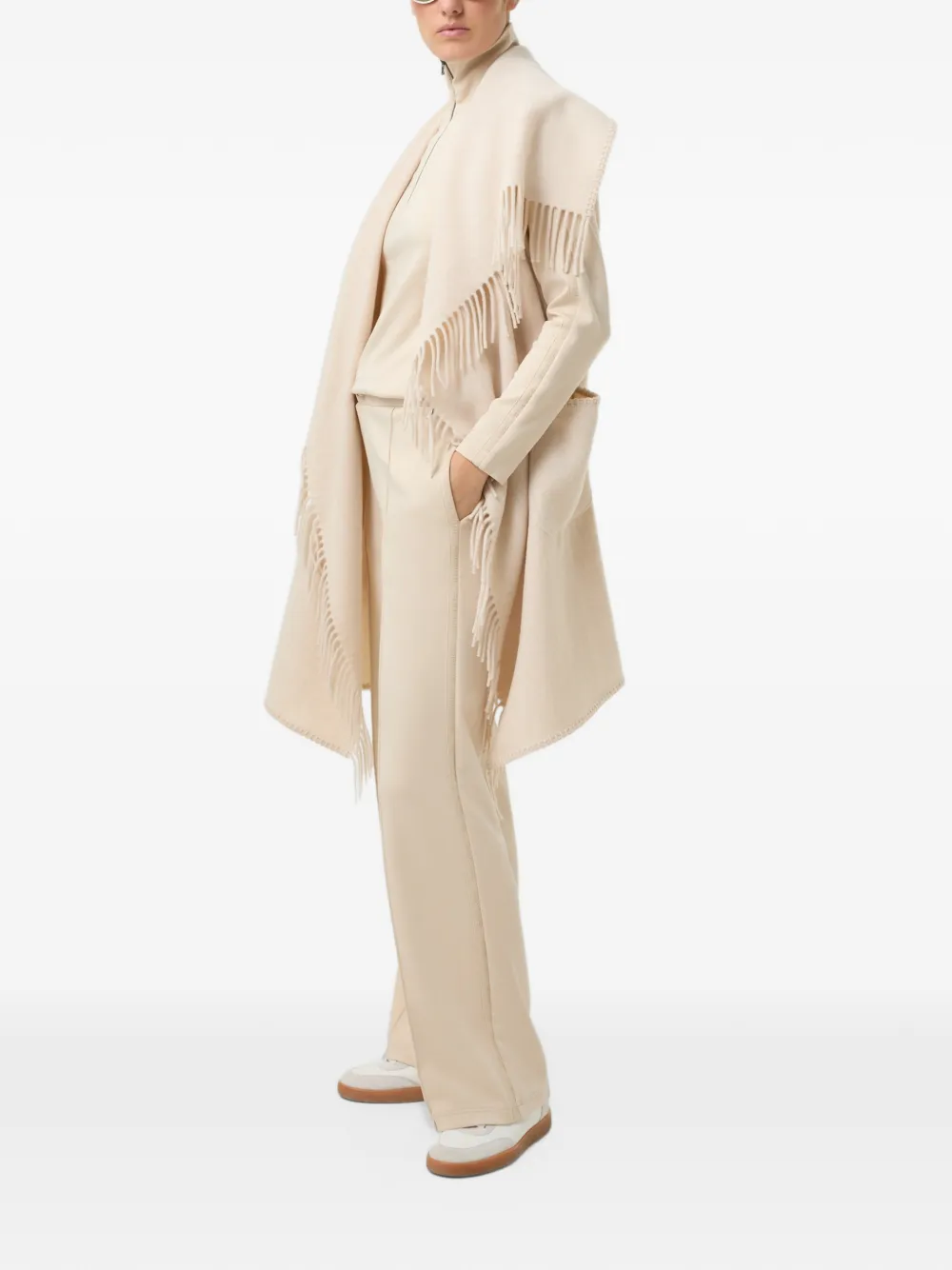 BOGNER Noemi logo-tape track pants Beige