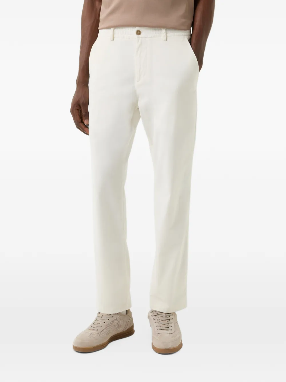 BOGNER Marcus corduroy trousers Wit