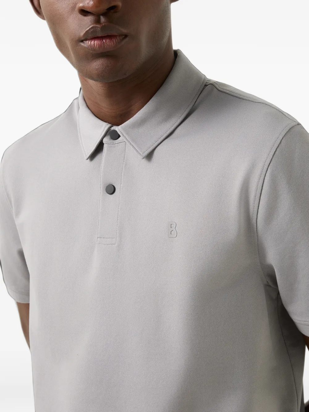 BOGNER Timo piqué polo shirt Grijs