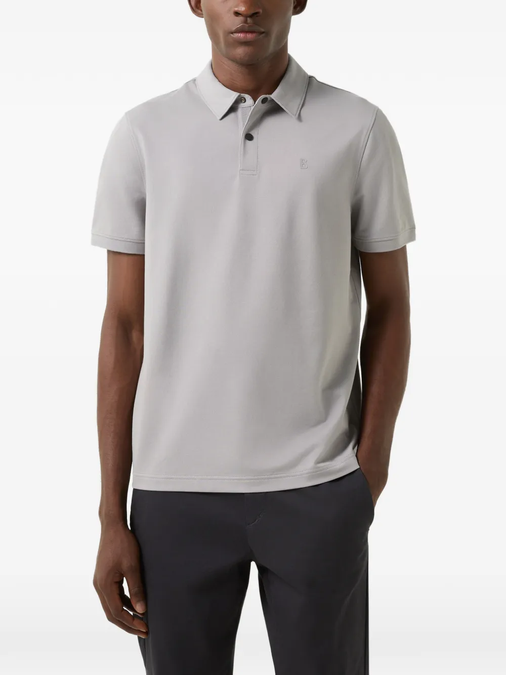 BOGNER Timo piqué polo shirt Grijs
