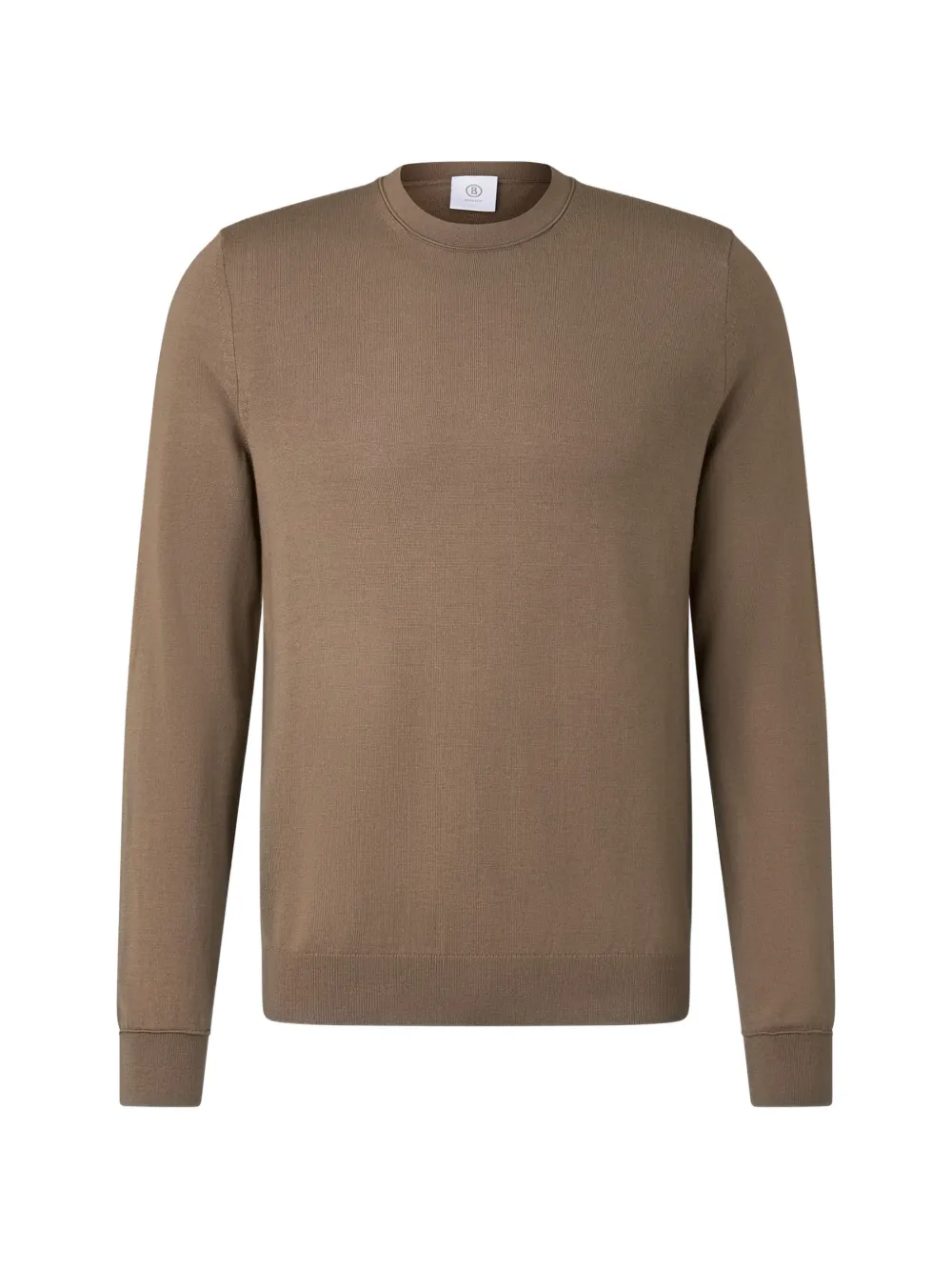 BOGNER Ole ottoman-detail sweater Bruin