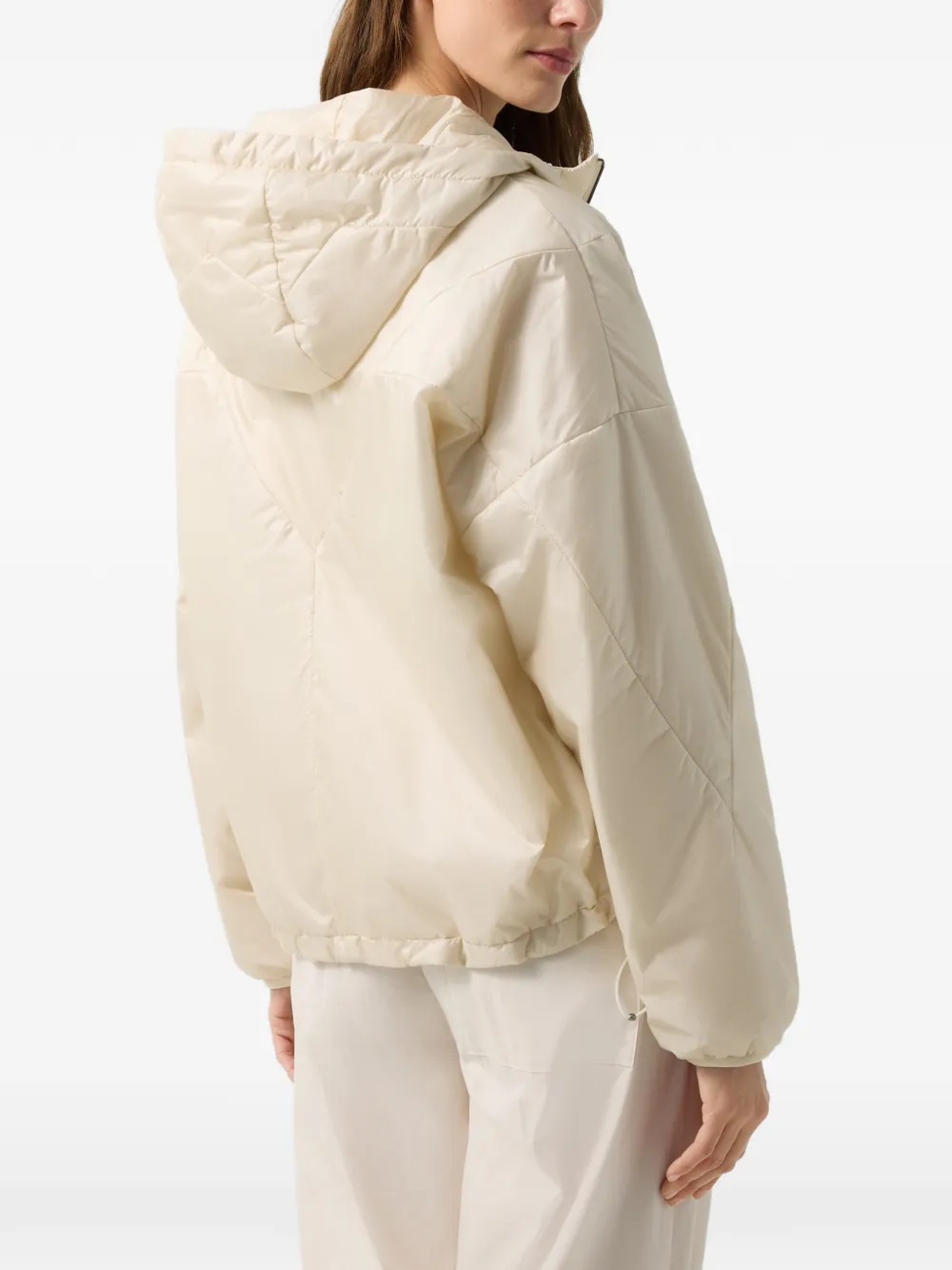 BOGNER Beryll ripstop-hooded puffer jacket Beige