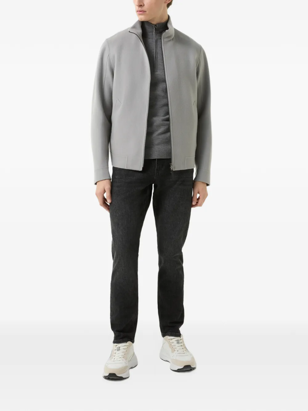 BOGNER Ouri virgin-wool sweater Grijs