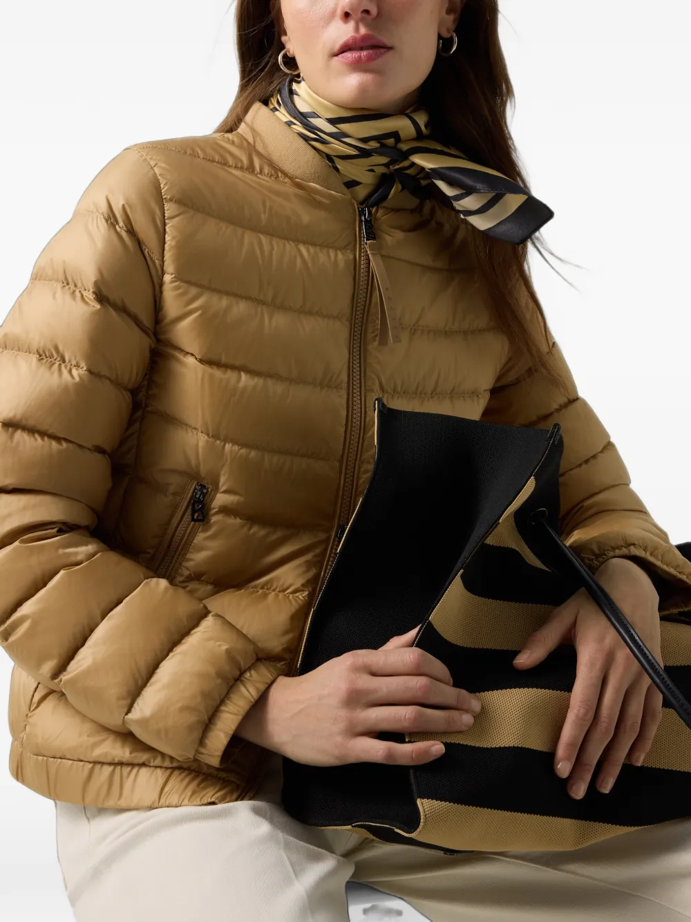 BOGNER Marybel quilted ripstop jacket Bruin